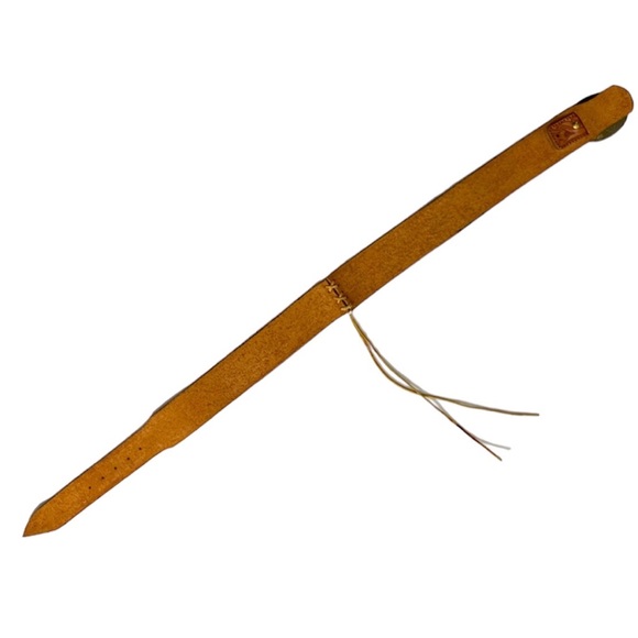 One-Of-A-Kind Dyna Buckle Solid Brass Handmade Belt - Picture 8 of 11